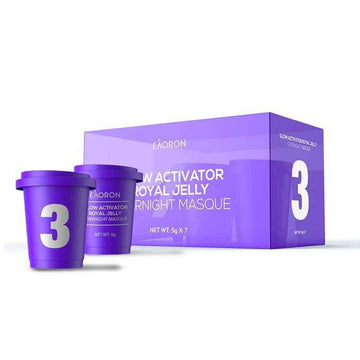 EAORON Glow Activator Royal Jelly Overnight Masque 5g X7