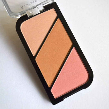 Rimmel London Kate Sculpting Blush Palette, 001 Golden Sand 18.5g