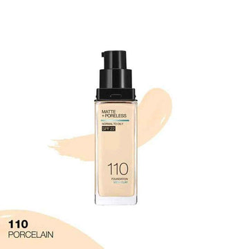 Maybelline New York Fit Me Matte Light Pore Matte Foundation SPF22, #110 30ml