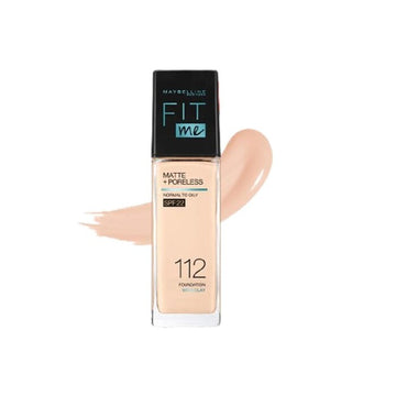 Maybelline New York Fit Me Matte Light Pore Matte Foundation SPF22, Natural Ivory 30ml