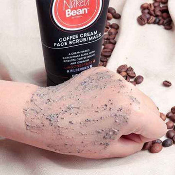 Naked Bean Coffee Cream Face Scrub Mask 125ml
