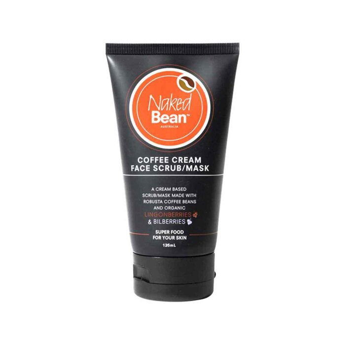 Naked Bean Coffee Cream Face Mask – for exfoliating and refreshing skin