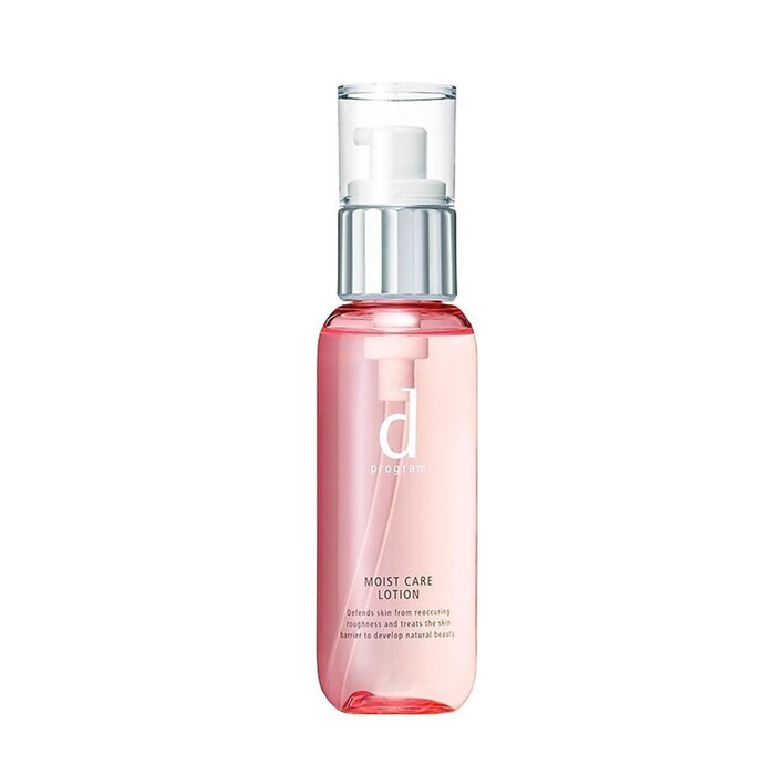 Shiseido D Program Moist Care Lotion for sensitive skin hydration.