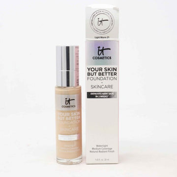 IT Cosmetics Your Skin But Better Foundation & Skincare, #21 Light Warm 30ml