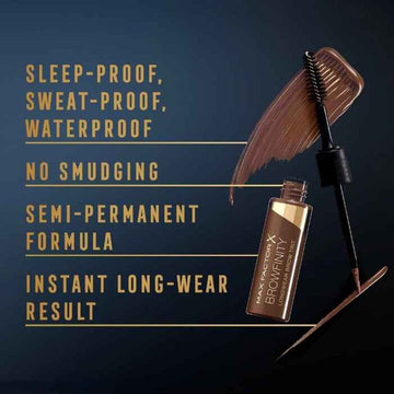 Max Factor Browfinity longwar brow tint 02 Medium Brown