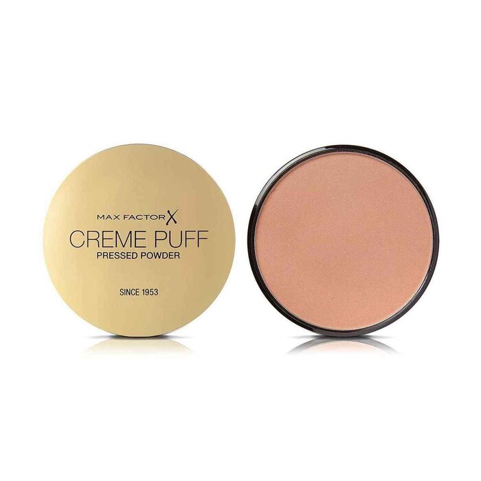 Max Factor Creme Puff Pressed Powder for natural matte coverage