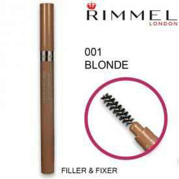 Rimmel London Brow This Way Fill & Sculpt Eyebrow Definer, #001 Blonde 0.25g