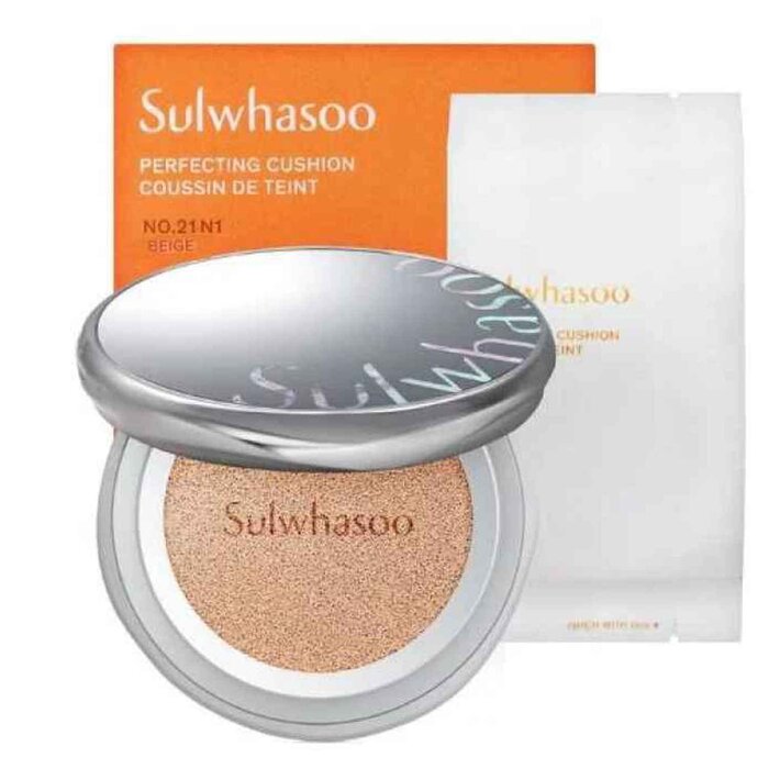 Perfecting Cushion SPF50 Beige for high sun protection