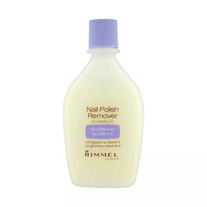 Rimmel London Nourishing Nail Polish Remover 100ml for strengthening and beautifying nails