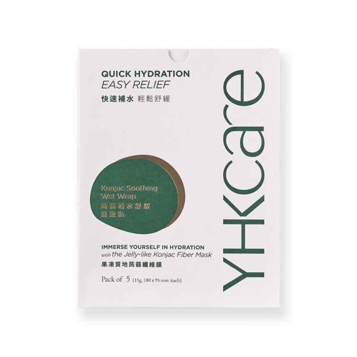 Konjac Soothing Wet Wraps - YHKCARE - for sensitive skin treatment