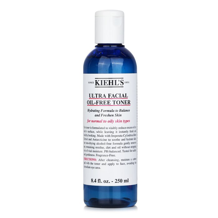 Ultra Facial Oil-Free Toner – Kiehl’s – for normal to oily skin