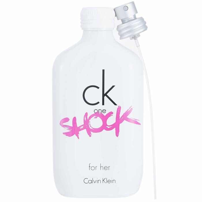 Calvin Klein CK One Shock For Her Eau De Toilette Spray 100ml/3.4oz perfume for gifting or daily wear