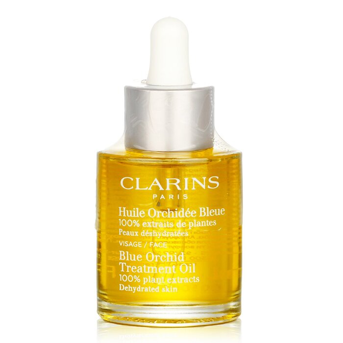 Clarins Blue Orchid Face Oil – for dehydrated skin and moisture replenishment