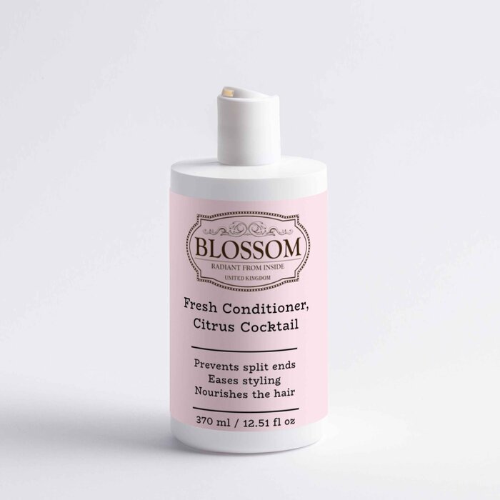 Blossom Fresh Conditioner, Citrus Cocktail, Designed from the UK Fixed Size hair conditioner for salon & home use