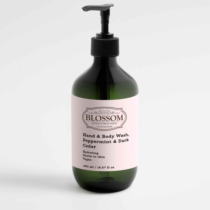 Body Wash – Peppermint Cedar – for cooling aromatic cleanse