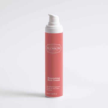 Blossom Nourishing Rich Cream, Designed from the UK Fixed Size
