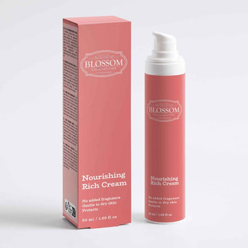 Blossom Nourishing Rich Cream, Designed from the UK Fixed Size