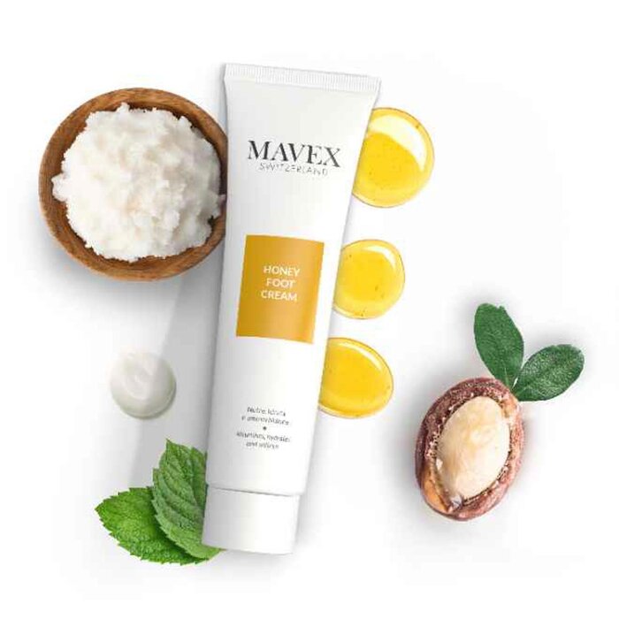 Honey foot cream – Mavex – for skin nourishment