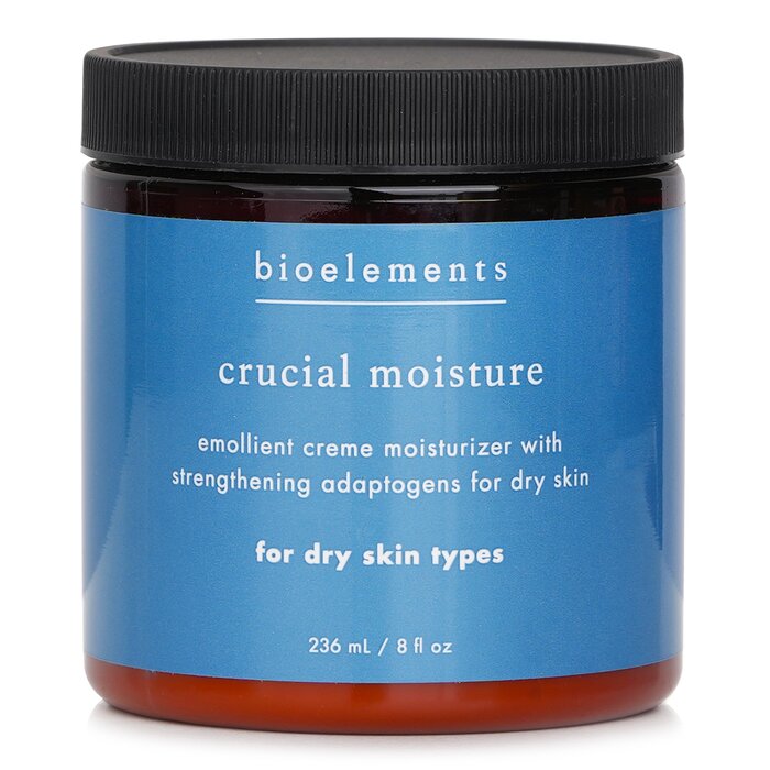 Bioelements Crucial Moisture (Salon Size, For Dry Skin) 236ml/8oz for skincare needs