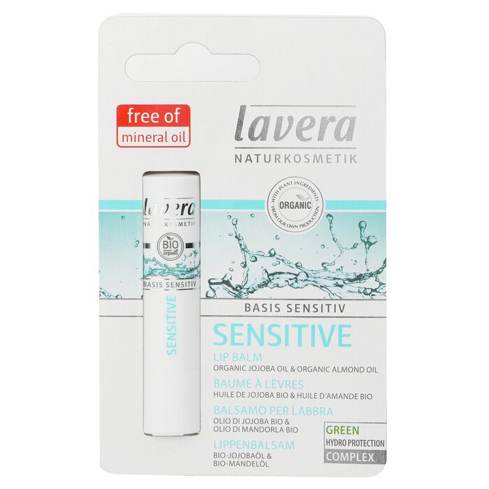 Lip balm – Lavera Basis Sensitiv for moisturizing and protecting lips