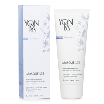 Yonka Essentials Masque 105 - Purifying Clarifying Mask (Dry Or Sensitive Skin) 75ml/3.3oz
