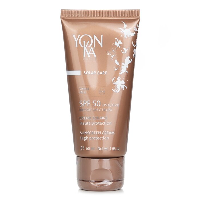 Yonka Solar Care Sunscreen Cream SPF 50 – UVA/UVB broad spectrum protection