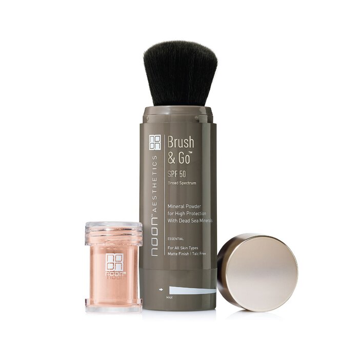 Brush&Go Mineral Powder for sun protection and makeup finish