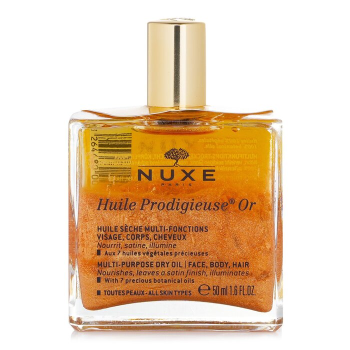 Golden shimmering body oil – 50ml