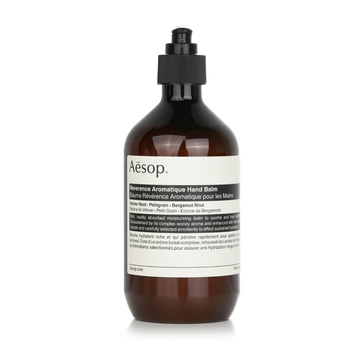 Aromatique hand balm – Aesop – for exfoliating hydration