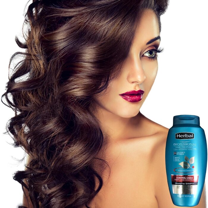 Herbal Anti Hair Loss Shampoo 500ml - perfect for hair treatment at home