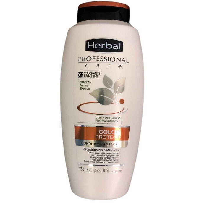 Herbal Color Protect Conditioner & Mask 750ml hair conditioner for salon & home use