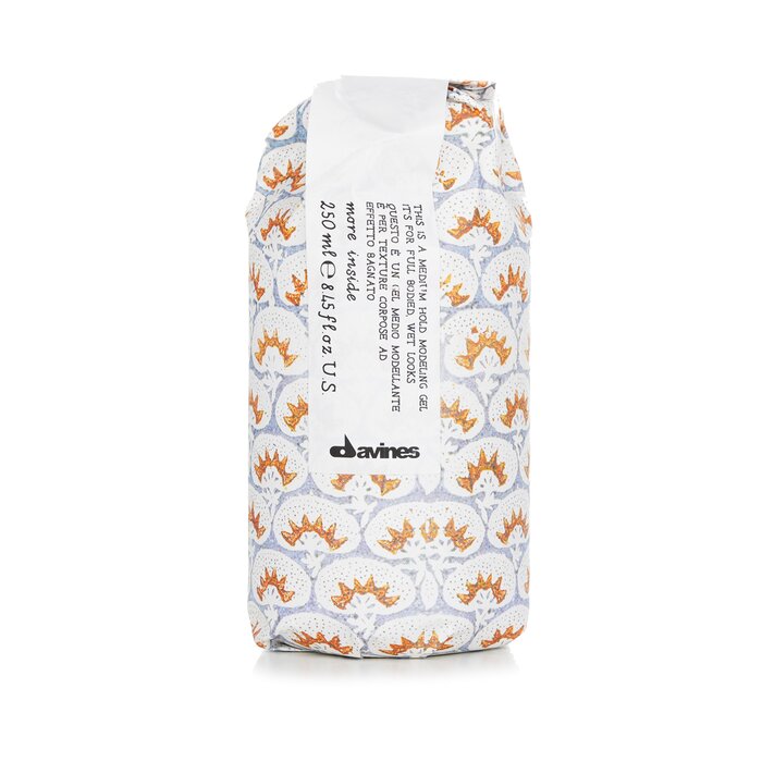 Davines More Inside This Is A Medium Hold Modeling Gel (For Full Bodied, Wet Looks) 250ml/8.45oz - For styling your hair