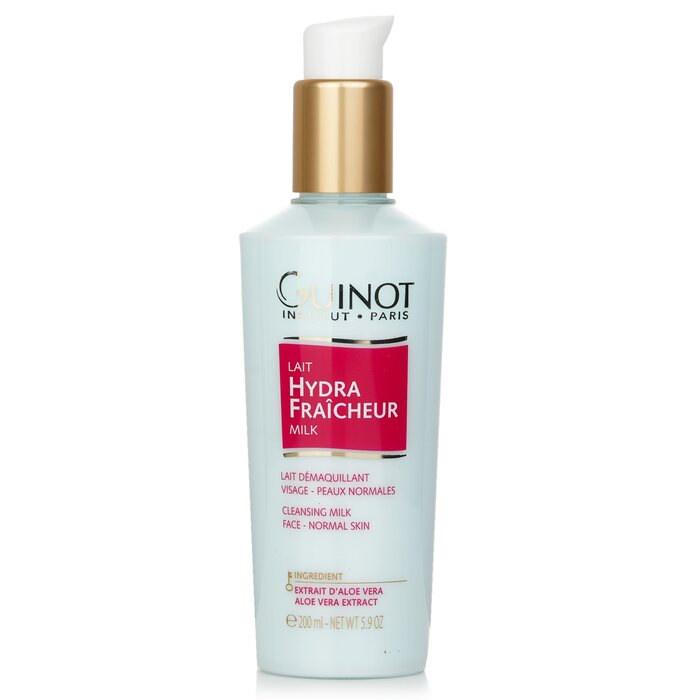 Guinot Refreshing Cleansing Milk for all skin types gentle daily use