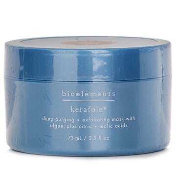 Bioelements Kerafole - 10-Minute Deep Purging Facial Mask - For All Skin Types, Except Sensitive 73ml/2.5oz