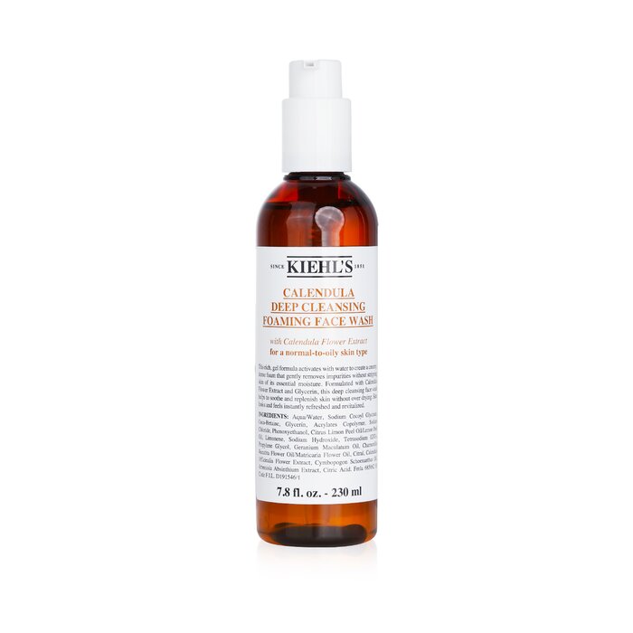 Kiehl's Calendula Deep Cleansing Foam for oily skin