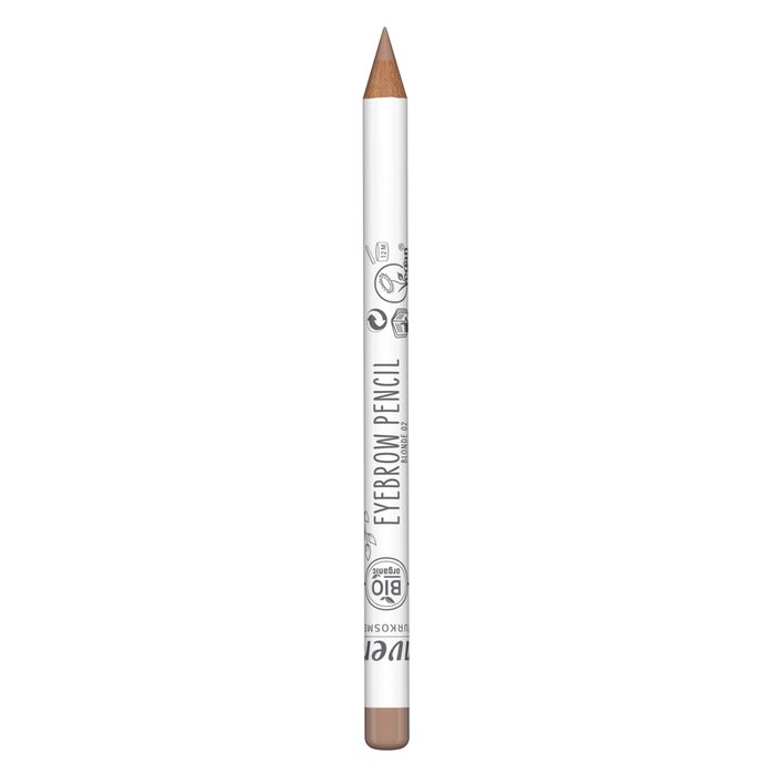 Lavera Eyebrow Pencil, 02 Blond 1.1g/0.0367oz eyebrow enhancer for defining eyebrows