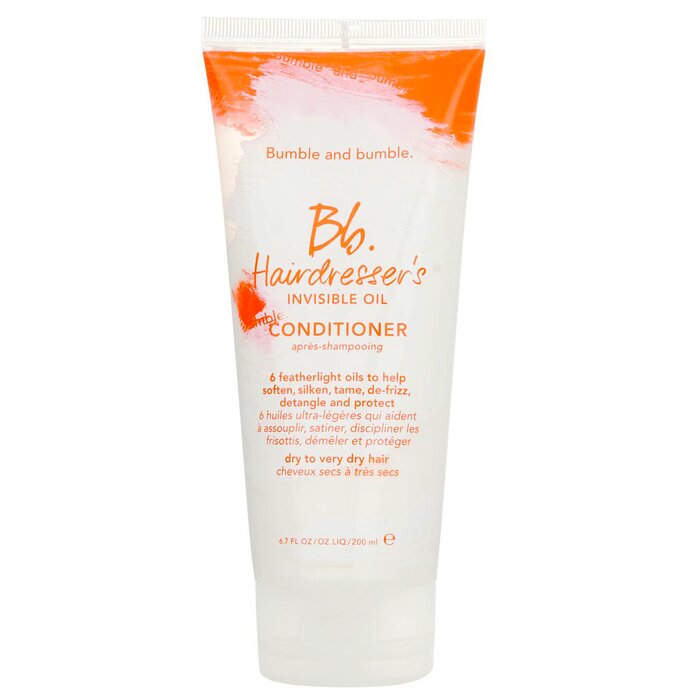 Bumble and Bumble Bb. Hairdresser's Invisible Oil Conditioner (Dry to Very Dry Hair) 200ml/6.7oz hair conditioner for salon & home use