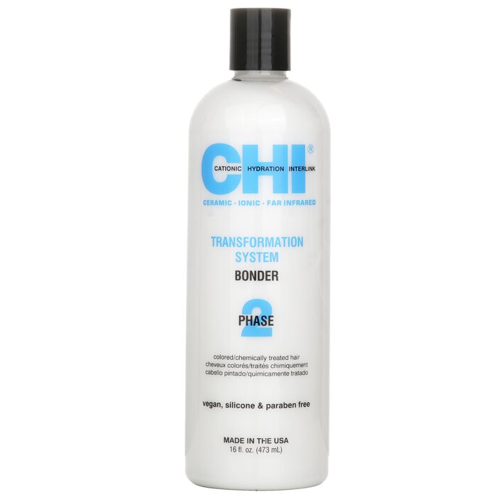CHI Transformation System Phase 2 - Bonder Formula B (For Colored/Chemically Treated Hair) 473ml/16oz - perfect for hair treatment at home