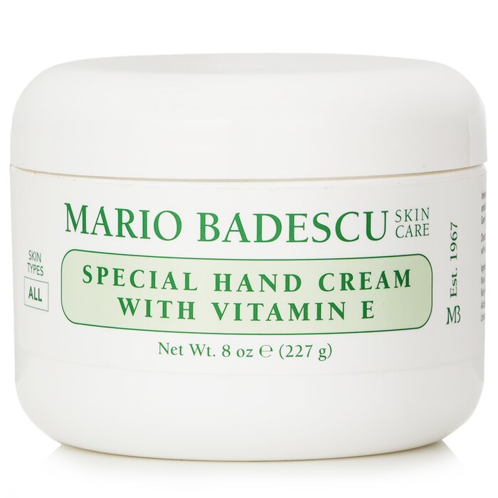 Vitamin E hand cream – Mario Badescu – for all skin types