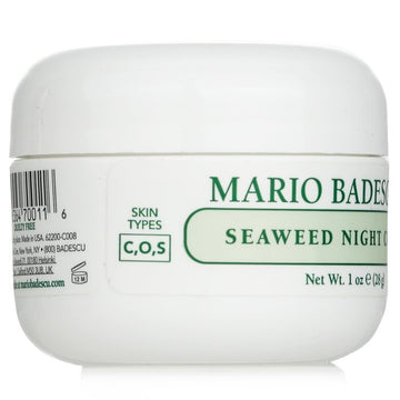 Mario Badescu Seaweed Night Cream - For Combination/ Oily/ Sensitive Skin Types 29ml/1oz