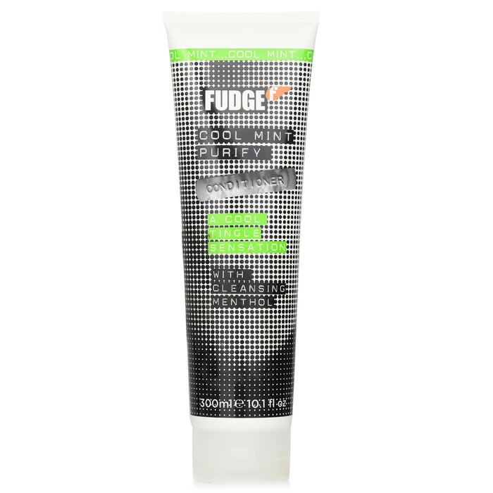 Fudge Cool Mint Purify Conditioner (A Cool Tingle Sensation) 300ml/10.1oz hair conditioner for salon & home use