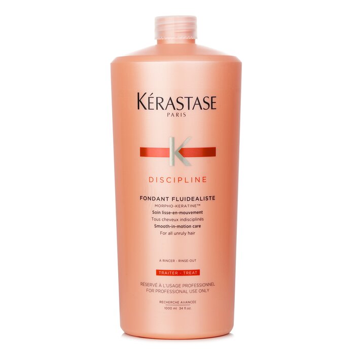 Kerastase Discipline Fondant Fluidealiste Smooth-in-Motion Care (For All Unruly Hair) 1000ml/34oz - perfect for hair treatment at home