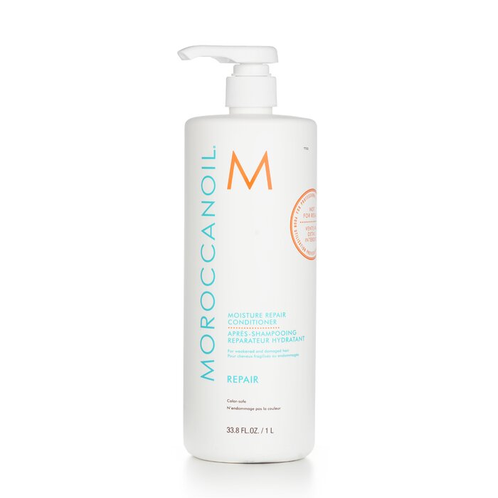 Moroccanoil Moisture Repair Conditioner - For Weakened and Damaged Hair (Salon Product) 1000ml/33.8oz hair conditioner for salon & home use