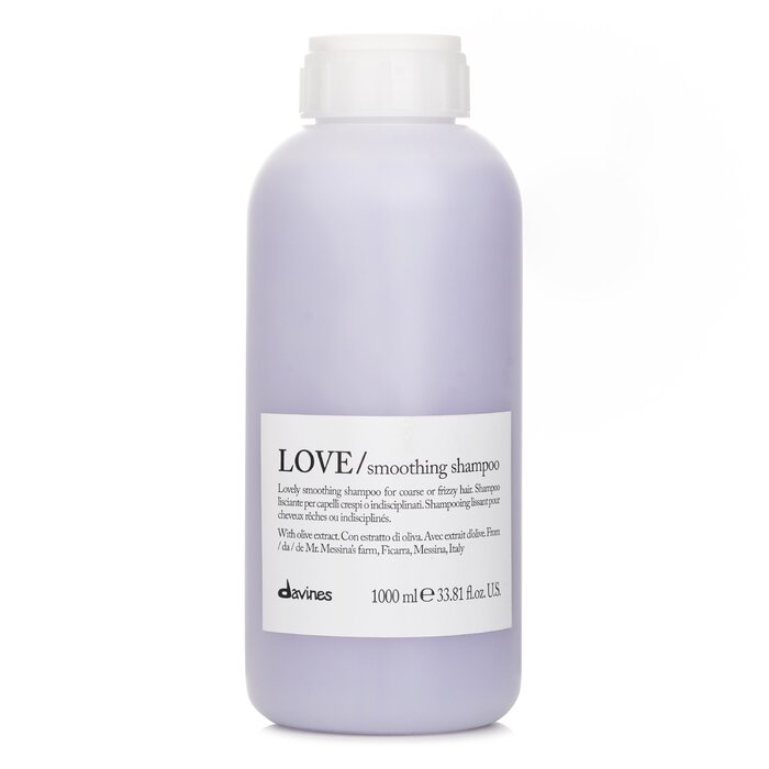Davines shampoo for hair care.
