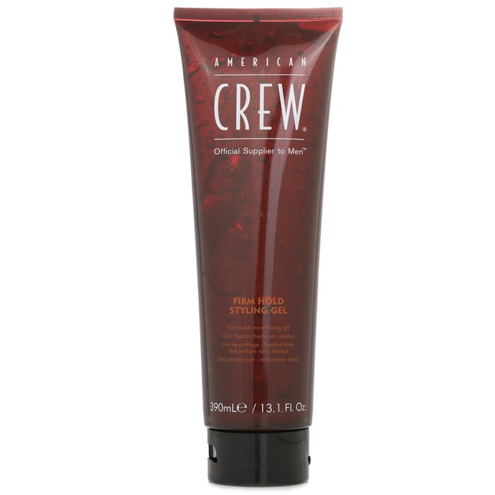 American Crew Men Firm Hold Styling Gel (Non-Flaking Gel) 390ml/13.1oz - For styling your hair