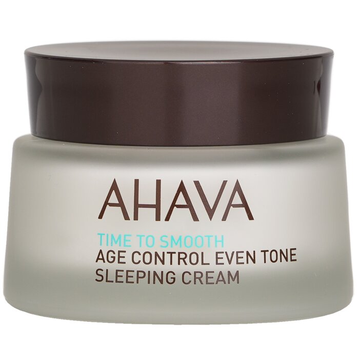 Ahava Time To Smooth Age Control Even Tone Sleeping Cream 50ml/1.7oz for skincare needs