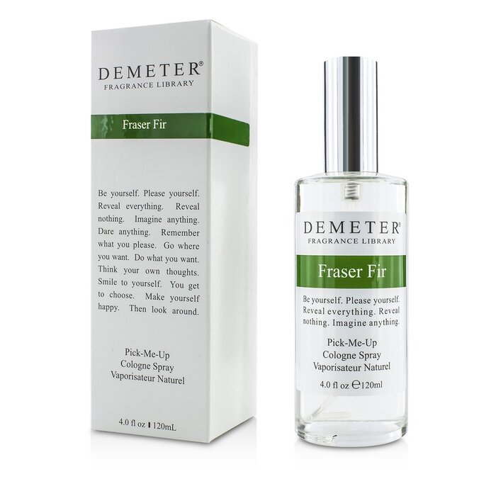 Demeter Fraser Fir Cologne Spray 120ml/4oz for gifting and daily wear