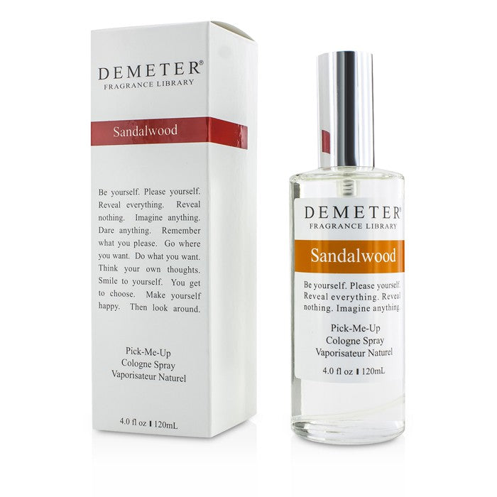 Demeter Sandalwood Cologne Spray 120ml/4oz for gifting and daily wear