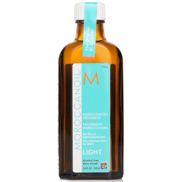 Moroccanoil Treatment - Light (For Fine or Light-Colored Hair) 100ml/3.4oz - perfect for hair treatment at home