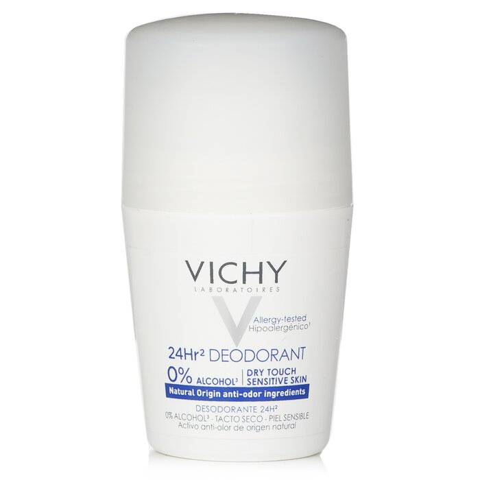 Dry touch deodorant roll-on for sensitive skin